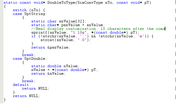 C fue creado por Dios.
